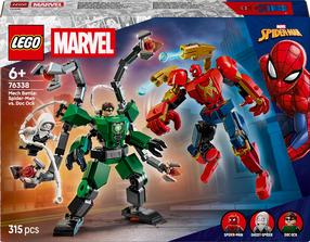 Konstruktorius LEGO® | Marvel Robotų kova: Žmogus voras prieš Daktarą Aštuonkojį 76338, 315 vnt.