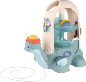 Спиральная турель, черепаха Smoby Little, 29 см, синий цв./коричневатый цв.