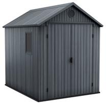 Sodo namelis Keter 6x8, 190 cm x 244 cm x 221 cm, 10245 l, pilka sp.