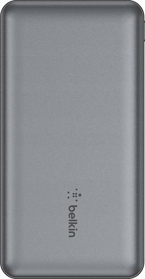 Lādētājs-akumulators (Power bank) Belkin BoostCharge, 10000 mAh, 15 W, sudraba krās.