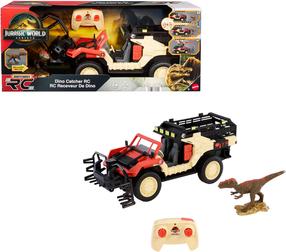Rc lengvasis automobilis Mattel Jurassic World Dino Catcher, įvairių spalvų