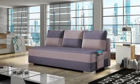 Sofa Atila Soro 65, Soro 61, violetinė sp., 92 x 200 cm x 83 cm