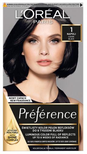 Kраска для волос L’Oréal Paris Preference, napoli цв., 1, 160 мл