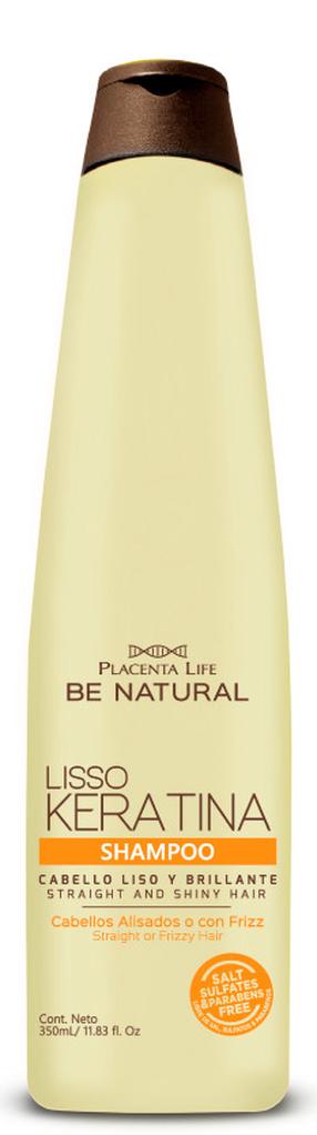 Šampoon Placenta Life Be Natural Smooth Keratin, 350 ml