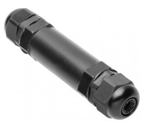 Ühendus GTV WZL-2, 6-12 mm, must v.