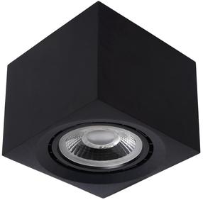 Lampa griesti Lucide Fedler 09922/12/30, GU10, 2200 °K, 1 x 12 W, melna krās. / melna krās.