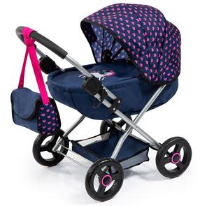 Коляска для кукол Bayer Cozy 12754AA, синий цв.