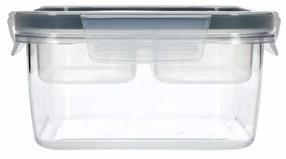 Pārtikas trauks Masterclass ECO Snap, 0.8 l, 15 cm x 15 cm, caurspīdīga krās./pelēka krās.