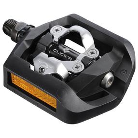 Pedalas Shimano DEORE LX PD-T421, aliuminis/plastikas, juoda sp., 2 vnt.