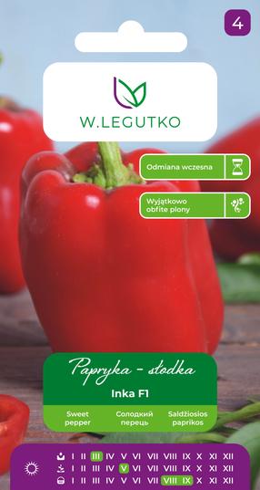 Sėklos, paprikos INKA F1, 0.5 g
