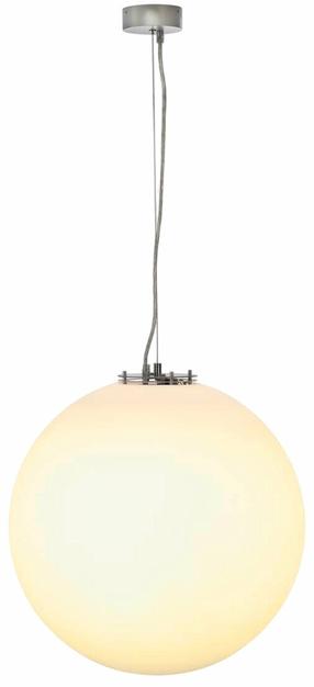 Šviestuvas lubų SLV Rotoball 165400, E27, 1 x 24 W, balta sp. / sidabro sp., 50 x 50 cm