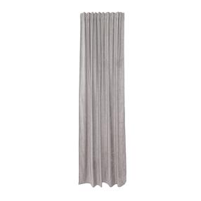 Naktinė užuolaida Domoletti Chenille Satin 537577-23, pilka sp., 140 cm x 260 cm