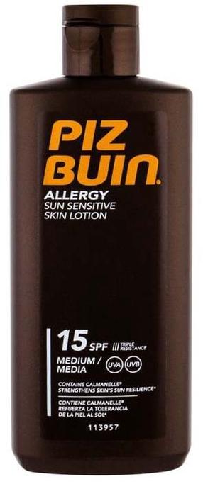Лосьон для ухода за загаром Piz Buin Allergy SPF15, 200 мл