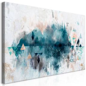 Reprodukcija Artgeist Geometric Landscape KR33, 70 cm x 35 cm