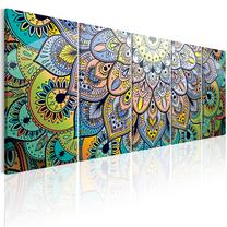 Reprodukcija Artgeist Mandala: Peacock's Tail N6884-DKXL, 200 cm x 80 cm