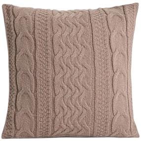 Dekoratyvinės pagalvėlės užvalkalas Homla Flave 782626, taupe sp., 45 cm x 45 cm