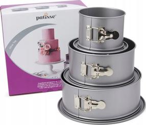 Tordi- ja koogivorm Patisse Silver-Top, hõbe v., 22 cm x 22 cm