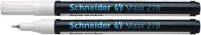 Teksto žymeklis Schneider Maxx 278 65S127849, 0.8 mm, balta sp.
