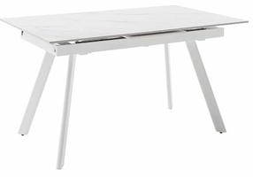 Valgomojo stalas išskleidžiamas MC Akcent Parenzo, balta sp., 140 - 180 cm x 90 cm x 76 cm