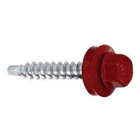 Isekeermestavad kruvid Klimas WFD, RAL3011, 4.8 mm x 25 mm, 250 tk