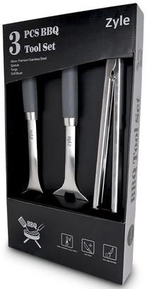 Grilio įrankių komplektas Zyle BBQ Tool Set, 45 cm