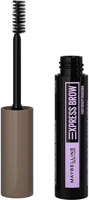 Antakių tušas Maybelline Express Brow Fast Sculpt, 16 ml, ruda sp. 02 soft brown