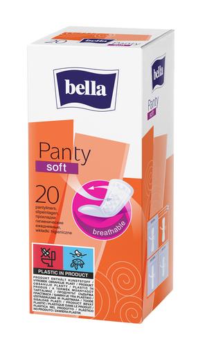 Kelnaičių įklotai Bella Panty Soft, 20 vnt.