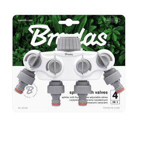 Skirstytuvas Bradas White Line WL-3034K, plastikas, 1"/3/4"
