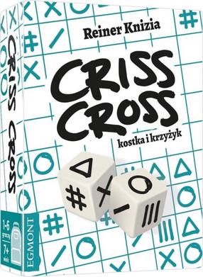 Lauamäng Egmont Criss Cross 769666, EN PL