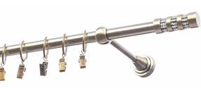 Karnīze Eliza Cylinder Krysztal, 250 cm, Ø 16 mm, antīkais zelts krās.
