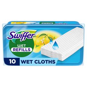 Swiffer Sweeper Mitrās Salvetes, 10 gab