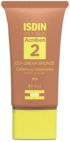CC krēms Isdin Acniben Instant Coverage, SPF 30, bronze, 40 ml