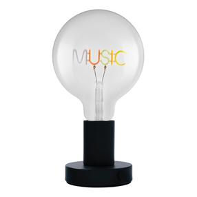 Darba galda gaismeklis Osram, LED, 1.2W, caurspīdīga krās./melna krās.