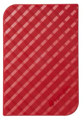 Kietasis diskas Verbatim Store'n'go, HDD, 1 TB, raudona sp.