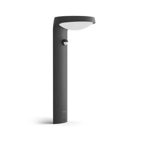 Brīvi stāvošs gaismeklis ar saules bateriju Philips Tyla, 1.2W, IP44, antracīta krās.