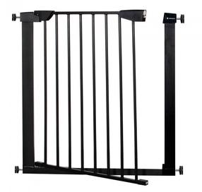 Ворота безопасности Springos SG0002A, 75 - 89 см x 74 см, черный цв.