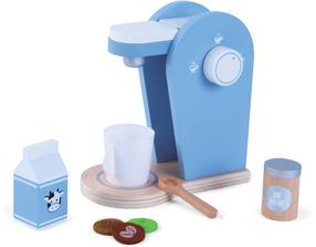 Rotaļu sadzīves tehnika, kafijas automāts Gerardo's Toys Coffee Set 55660, zila krās.