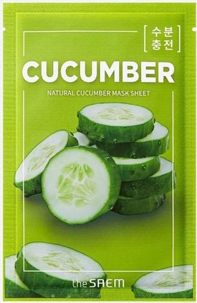 Veido kaukė The Saem Natural Cucumber, 21 ml