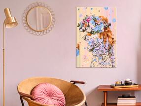 Tapymas pagal skaičius Artgeist Hydrangea Girl MA_0412, įvairių spalvų, 40 x 60 cm
