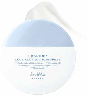 Päevituse hoolduskreem tooted näole Dr. Althea Pro Lab Aqua Glowing SPF50+, 45 ml
