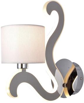 Светильник настенный Candellux Ambrosia 21-33864, E14, 1 x 40 Вт, хромовый цв. / хромовый цв.