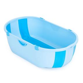 Vaikiška vonelė EcoToys Foldable, mėlyna sp., 79 cm