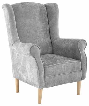 Krėslas Leisure Furniture Hermes, pilka sp., 80 cm x 80 cm x 110 cm