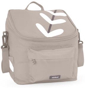 Pārtikas uzglabāšanas mugursoma Miniland Ecothermibag 89560, smilškrāsas, 28.5 cm x 26 cm x 20 cm