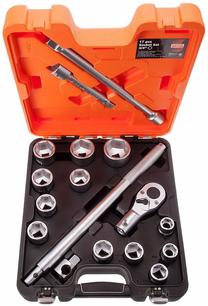 Įrankių rinkinys Bahco SLX 17 Socket 3/4" 22>50mm