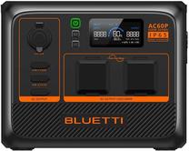 Nešiojama energijos stotelė BLUETTI AC60P, 18000 mAh, 600 W, juoda sp.