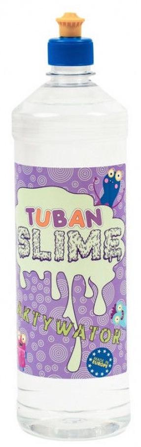 Žaislinis šlykštukas - gleivės Russell Super Slime Tuban Activator, skaidri sp.