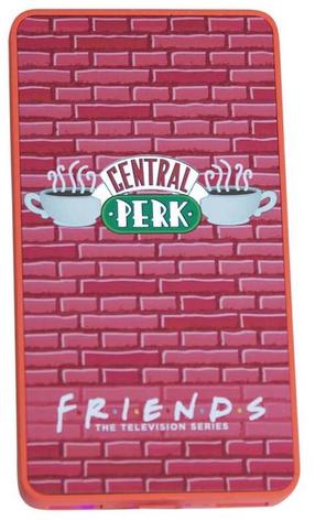 Зарядное устройство - аккумулятор Friends Central Perk, 6000 мАч, красный цв./розовый цв.