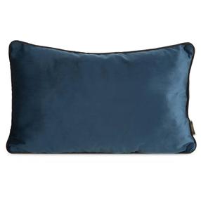 Dekoratyvinės pagalvėlės užvalkalas Melia JA128A-04, tamsiai mėlyna sp., 50 cm x 30 cm