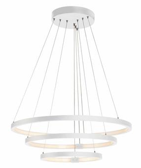 Šviestuvas kabinamas SLV One Triple Dali, LED, 3000 - 4000 °K, 3 x 64 W, balta sp. / balta sp.